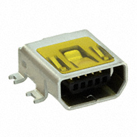 TE Connectivity AMP Connectors - 1775051-1 - MINI USB RCPT 5 POS AB TYPE