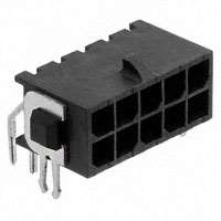 TE Connectivity AMP Connectors - 1-794679-0 - CONN HEADER 10POS DL R/A 30GOLD