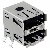 TE Connectivity AMP Connectors - 1903815-1 - CONN INDUST USB RCPT R/A 2PORTS