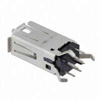 TE Connectivity AMP Connectors - 1971886-1 - D-SHAPE THR VERTICAL MINI IO REC
