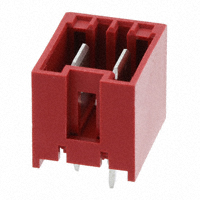 TE Connectivity AMP Connectors - 1971946-2 - 2P, RAST 5 TAB HEADER, THV, RED