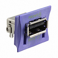 TE Connectivity AMP Connectors - 2041039-1 - USB REC TYPEA W/CAP R/A DIP
