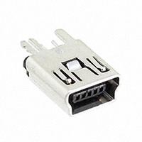 TE Connectivity AMP Connectors - 2041517-1 - MINI USB, RCPT,V/T,DIP, B TYPE,3