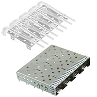 TE Connectivity AMP Connectors - 2110069-1 - SFP+ 1X4 CAGE ASSEM LIGHT PIPES