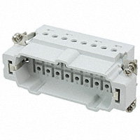TE Connectivity AMP Connectors - 2-1103638-3 - INSERT MALE 16POS+1GND CRIMP