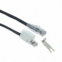 TE Connectivity AMP Connectors - 2111225-1 - CABLE MOD 8P8C PLUG-PLUG 1'