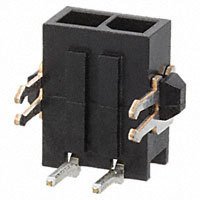 TE Connectivity AMP Connectors - 1445054-2 - CONN HEADER 2POS R/A TIN T/H