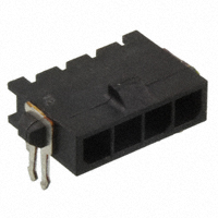TE Connectivity AMP Connectors - 2-1445054-4 - CONN HEADER 4POS RT ANG T/H TIN