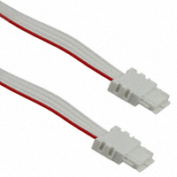 TE Connectivity AMP Connectors - 2154172-3 - CABLE ASSY STL-STR RED 300MM