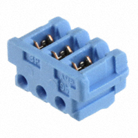 TE Connectivity AMP Connectors - 2-173977-3 - CT CONN MT REC ASSY 3P BLUE