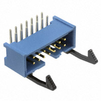 TE Connectivity AMP Connectors - 2-1761607-5 - CONN HEADER PIN 14POS R/A GOLD