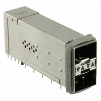 TE Connectivity AMP Connectors - 2198318-2 - ZSFP+ STACKED 2X1 W/4 LP GASKET