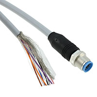 TE Connectivity AMP Connectors - 2273048-1 - M12X1 STRT PLG 8P PIGTAIL 1.5M A