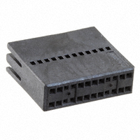 TE Connectivity AMP Connectors - 2-487938-4 - CONN FFC RCPT HSG 24POS 1.27MM