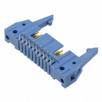TE Connectivity AMP Connectors - 2-5499141-4 - CONN HEADER 20POS R/A POLAR GOLD