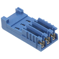TE Connectivity AMP Connectors - 281786-3 - PLUG HE14 IDC 180 3 P AWG 28-26