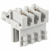TE Connectivity AMP Connectors - 284932-3 - DUOPLUG MKI STD KEYED 1/2 3 POS