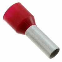 TE Connectivity AMP Connectors - 2-966067-4 - CONN SLEEVE TUBULAR END 7AWG RED