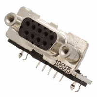TE Connectivity AMP Connectors - 3-106505-2 - CONN D-SUB RCPT 9POS R/A SOLDER