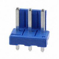 TE Connectivity AMP Connectors - 3-1123723-3 - 3.96 EP HDR ASSY 3P(BLUE)