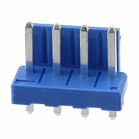 TE Connectivity AMP Connectors - 3-1123723-4 - 3.96 EP HDR ASSY 4P(BLUE)