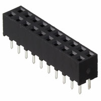 TE Connectivity AMP Connectors - 3-1470209-3 - CONN RCPT 20POS DL 2MM 8GOLD T/H