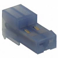 TE Connectivity AMP Connectors - 3-641239-2 - CONN RCPT 2POS 26AWG .100 BLUE