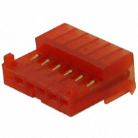 TE Connectivity AMP Connectors - 3-644042-6 - CONN RCPT 6POS 22AWG .100 RED