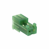 TE Connectivity AMP Connectors - 3-644044-2 - CONN RCPT 2POS 28AWG .100 GREEN