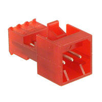 TE Connectivity AMP Connectors - 3-647000-3 - CONN RCPT 3POS 22AWG .100 RED