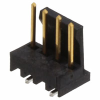 TE Connectivity AMP Connectors - 3-647168-4 - CONN HEADER 4POS VERT .100 GOLD