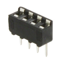 TE Connectivity AMP Connectors - 382438-1 - CONN SOCKET SIP 4POS TIN