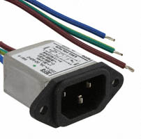 TE Connectivity Corcom Filters - 6609014-8 - PWR ENT RCPT IEC320-C14 PNL WIRE