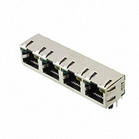 TE Connectivity AMP Connectors - 406552-4 - CONN MOD JACK R/A 8P8C SHIELDED