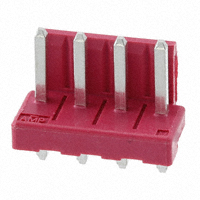 TE Connectivity AMP Connectors - 4-1123723-4 - 3.96 EP HDR ASSY 4P(RED)