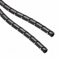 TE Connectivity Raychem Cable Protection - 500035-1 - SPIRAL WRAP 1/8" X 1' BLACK