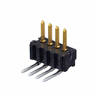TE Connectivity AMP Connectors - 5-104186-1 - CONN HEADER 4POS R/A GOLD T/H