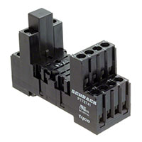 TE Connectivity Potter & Brumfield Relays - 5-1415034-1 - SOCKET W/SCREW FOR DINRAIL