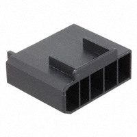 TE Connectivity AMP Connectors - 521498-9 - CONN RCPT HSG 0.25 4POS BLACK