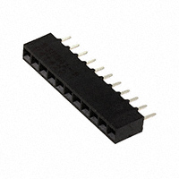 TE Connectivity AMP Connectors - 535541-9 - CONN RCPT .100 11POS VERT T/H