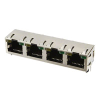 TE Connectivity AMP Connectors - 5406552-1 - CONN MOD JACK 8P8C R/A SHIELDED