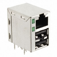 TE Connectivity AMP Connectors - 6116151-4 - CONN MOD JACK 8P8C R/A SHIELDED