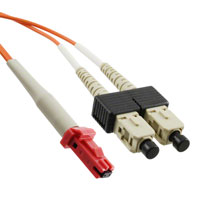 TE Connectivity AMP Connectors - 6278894-3 - CABLE ASSY SC-DUP/MT-RJ 3M RED
