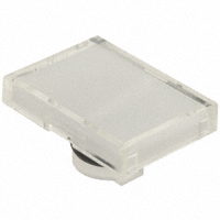 TE Connectivity ALCOSWITCH Switches - 64T9 - LENS SET RECT WHITE 3PCS