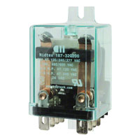 TE Connectivity Potter & Brumfield Relays - 7-1608065-1 - RELAY GEN PURPOSE DPDT 20A 24V