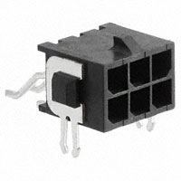 TE Connectivity AMP Connectors - 794624-6 - CONN HEADER 6POS DL R/A TIN SMD