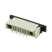TE Connectivity AMP Connectors - 84952-7 - CONN FPC BOTTOM 7POS 1.00MM R/A