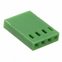 TE Connectivity AMP Connectors - 925366-4 - CONN RCPT HSNG 4POS .100 GREEN