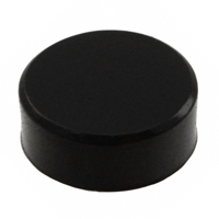 TE Connectivity ALCOSWITCH Switches - C90 - CAP PUSHBUTTON ROUND BLACK