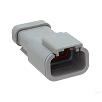 TE Connectivity Deutsch Connectors - DTM04-3P-E003 - DTM RECP ASM